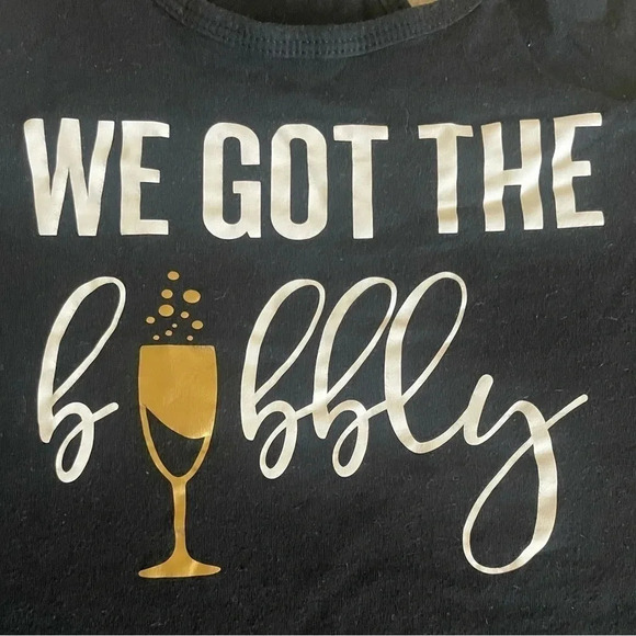 Ideal T by Next Level “ We Got The Bubbly” Tank Top. Women’s Size Small. - Picture 8 of 8